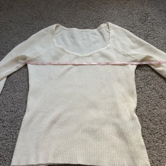 3/$45 Sweetheart Ribbed Sweater - Picture 6 of 8